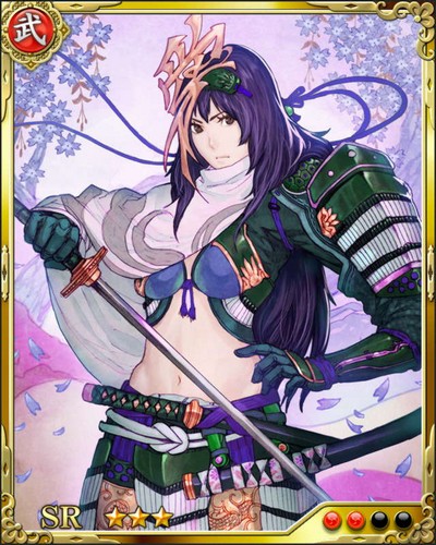 《戰國炎舞》SR武將[愛之戰士]直江兼續