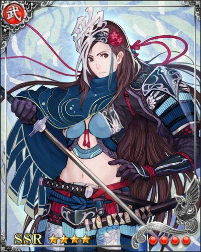 《戰國炎舞》SR武將[愛之戰士]直江兼續