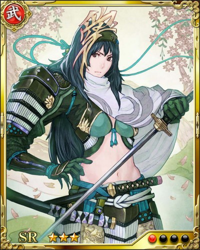 《戰國炎舞》SR武將[愛之戰士]直江兼續