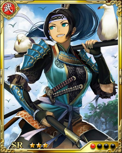 《戰國炎舞》SR武將[土佐器量姬]長宗我部元
