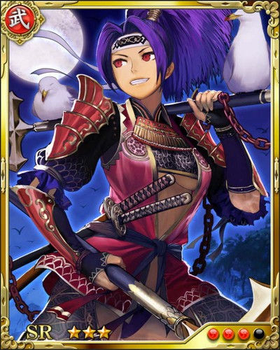 《戰國炎舞》SR武將[土佐器量姬]長宗我部元