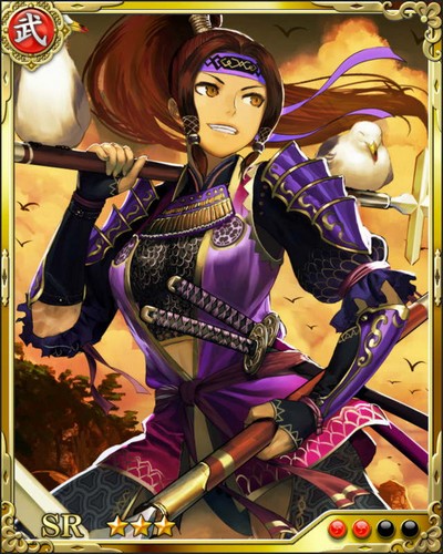 《戰國炎舞》SR武將[土佐器量姬]長宗我部元