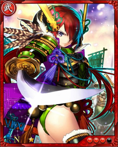 《戰國炎舞》N武將[硬骨女丈夫]榊原康政