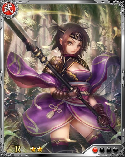 《戰國炎舞》R武將[忠純女丈夫]平野長泰