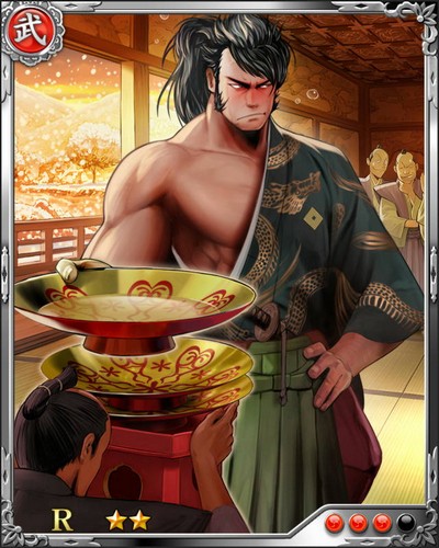 《戰國炎舞》R武將[黒田武士]母里友信