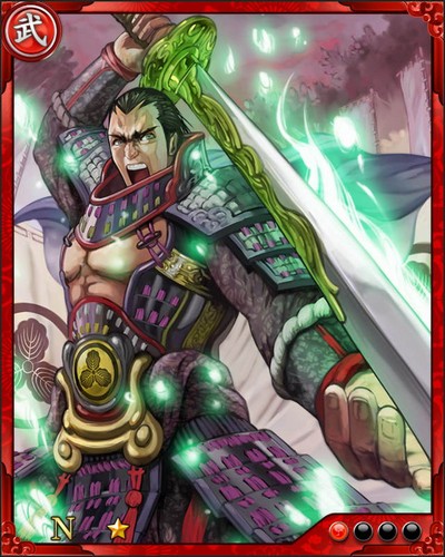 《戰國炎舞》N武將[筒井的右近左近]島左近