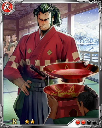 《戰國炎舞》R武將[黒田武士]母里友信