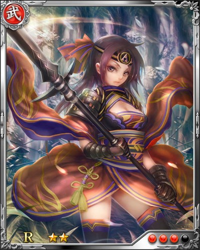 《戰國炎舞》R武將[忠純女丈夫]平野長泰