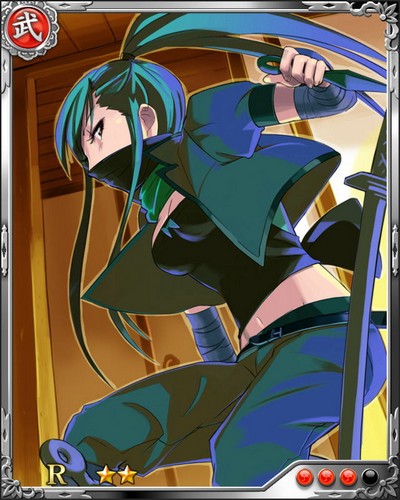 《戰國炎舞》R武將[冷靜的女實幹家]海野六郎