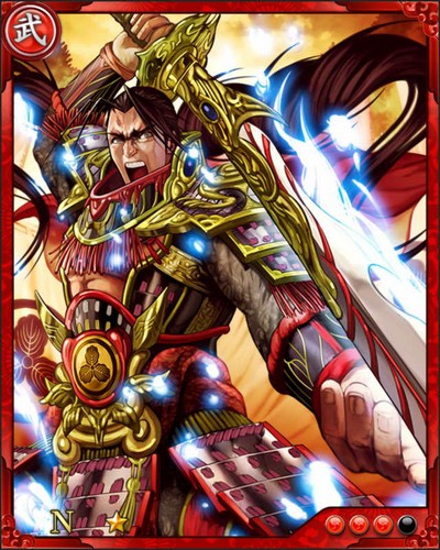 《戰國炎舞》N武將[筒井的右近左近]島左近