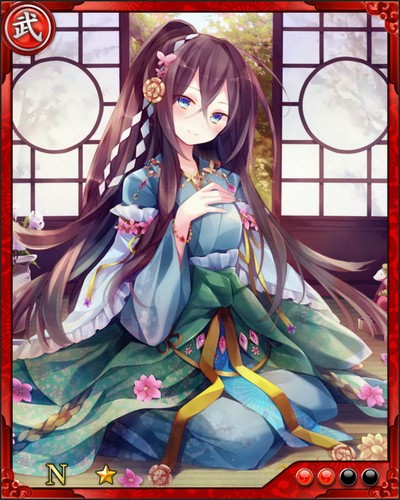 《戰國炎舞》N武將[信忠生母]生駒吉乃