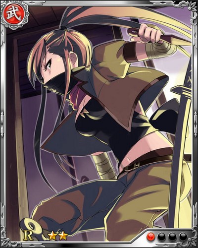 《戰國炎舞》R武將[冷靜的女實幹家]海野六郎