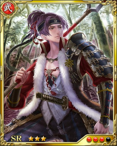 《戰國炎舞》SR武將[使槍好手]前田利家