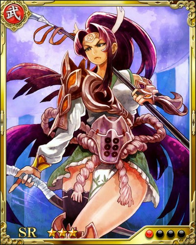 《戰國炎舞》SR武將[姬大將]小松姬