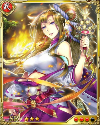 《戰國炎舞》SR武將[幻惑艶忍]望月千代女
