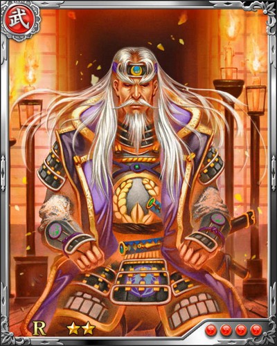 《戰國炎舞》N武將[諫言忠臣]安藤守就