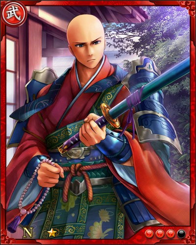 《戰國炎舞》N武將[苦悶法師]宮部繼潤
