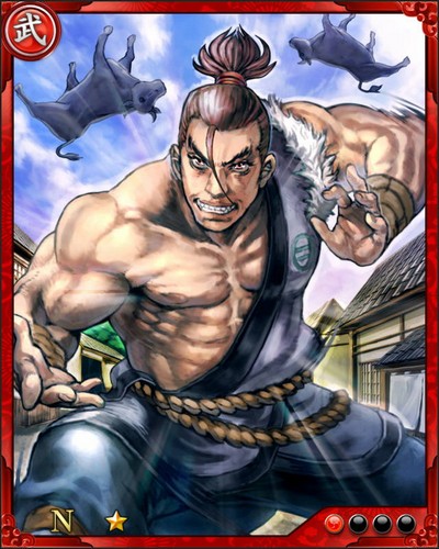 《戰國炎舞》N武將[鹿島新當流達人]細川藤孝