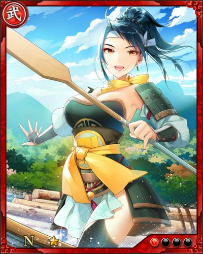 《戰國炎舞》N武將[川并眾女棟樑]蜂須賀正勝