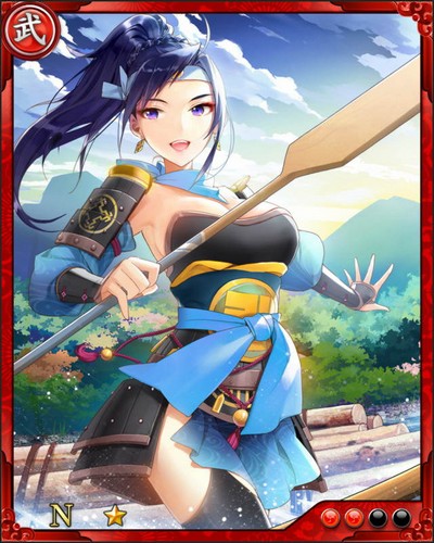 《戰國炎舞》N武將[川并眾女棟樑]蜂須賀正勝
