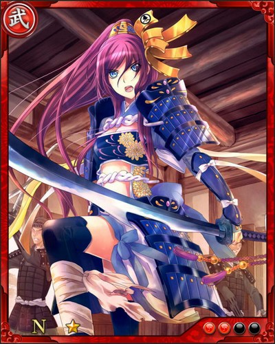 《戰國炎舞》N武將[芥川山女城主]三好長逸