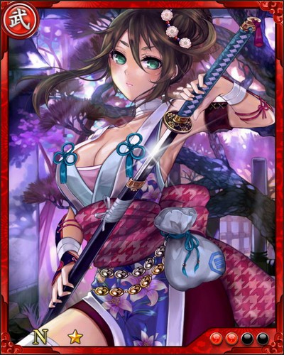 《戰國炎舞》N武將[頑固女丈夫]稻葉一鐵
