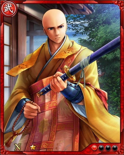 《戰國炎舞》N武將[苦悶法師]宮部繼潤