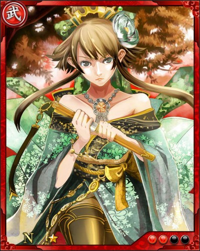 《戰國炎舞》N武將[美濃的美姬]濃姬
