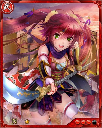 《戰國炎舞》N武將[先陣女丈夫]加藤光泰