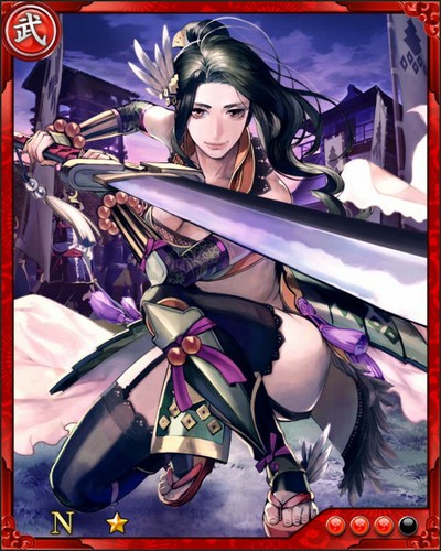 《戰國炎舞》N武將[慧眼猛女]三好政康