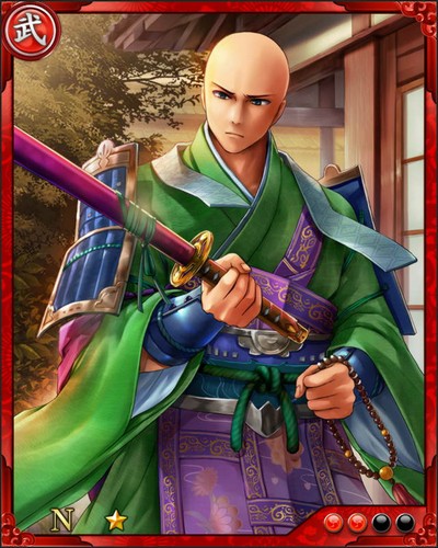 《戰國炎舞》N武將[苦悶法師]宮部繼潤