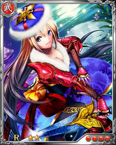 《戰國炎舞》N武將[身輕女忍]猿飛佐助