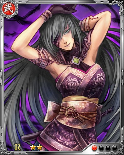 《戰國炎舞》R武將[女忍者]風魔小太郎