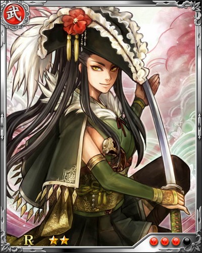 《戰國炎舞》R武將[美濃姬]歸蝶