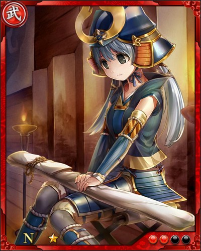 《戰國炎舞》N武將[憂愁童女]宇喜多秀家