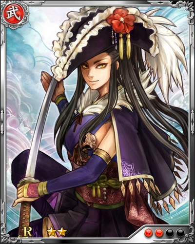 《戰國炎舞》R武將[美濃姬]歸蝶